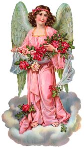 Anhconggiao.com - Thiên thần ôm hoa hồng