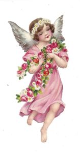 Anhconggiao.com - Thiên thần ôm dây hoa