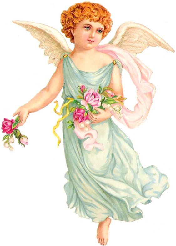 Thiên thần và hoa hồng