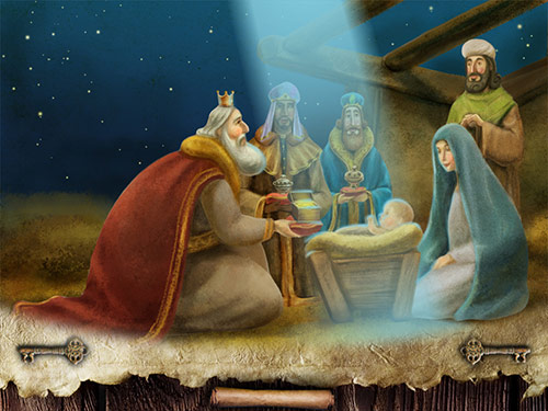 Ba Vua dâng tiến Hài Nhi