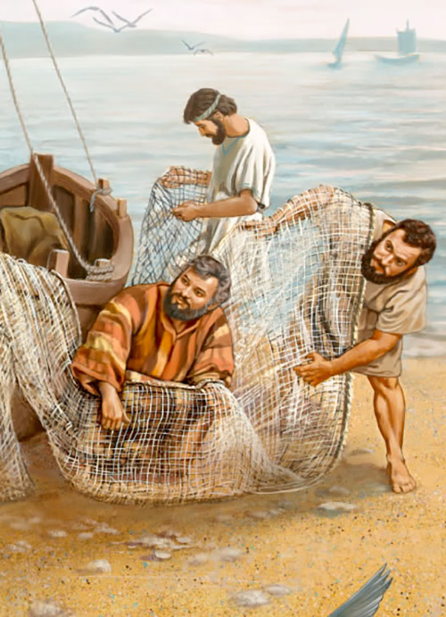 Vâng lời Thầy con thả lưới