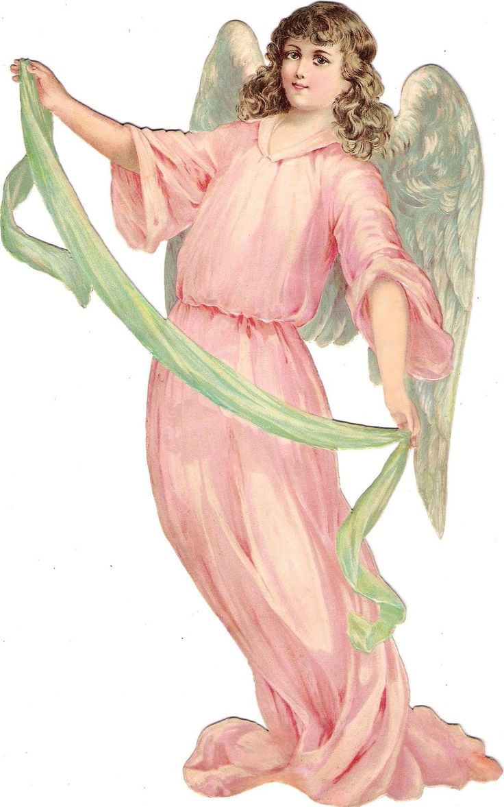 Thiên thần cầm vải lụa